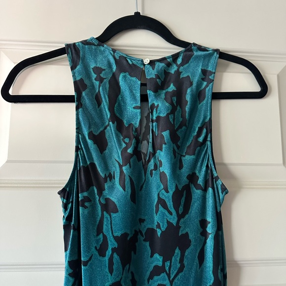 Rails Gabriella Slip Midi Dress in Teal Ice - Picture 9 of 10